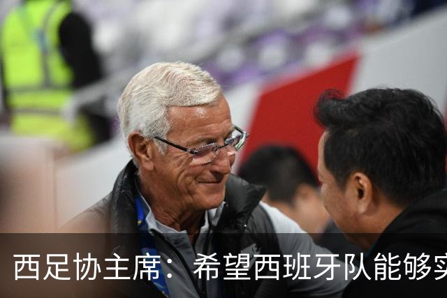 西足协主席：希望西班牙队能够实现夺冠的目标，但必须一步一步来